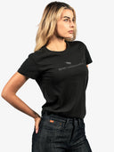 Womens SA1NT Wing Tee | Black