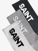 SA1NT Bamboo Crew Socks, 3 Pack | Multi Colour