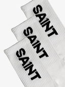 SA1NT Bamboo Crew Socks, 3 Pack | White