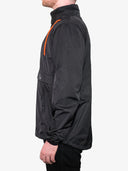 Unisex Water-Resistant Anorak - Black | SA1NT LAYERS