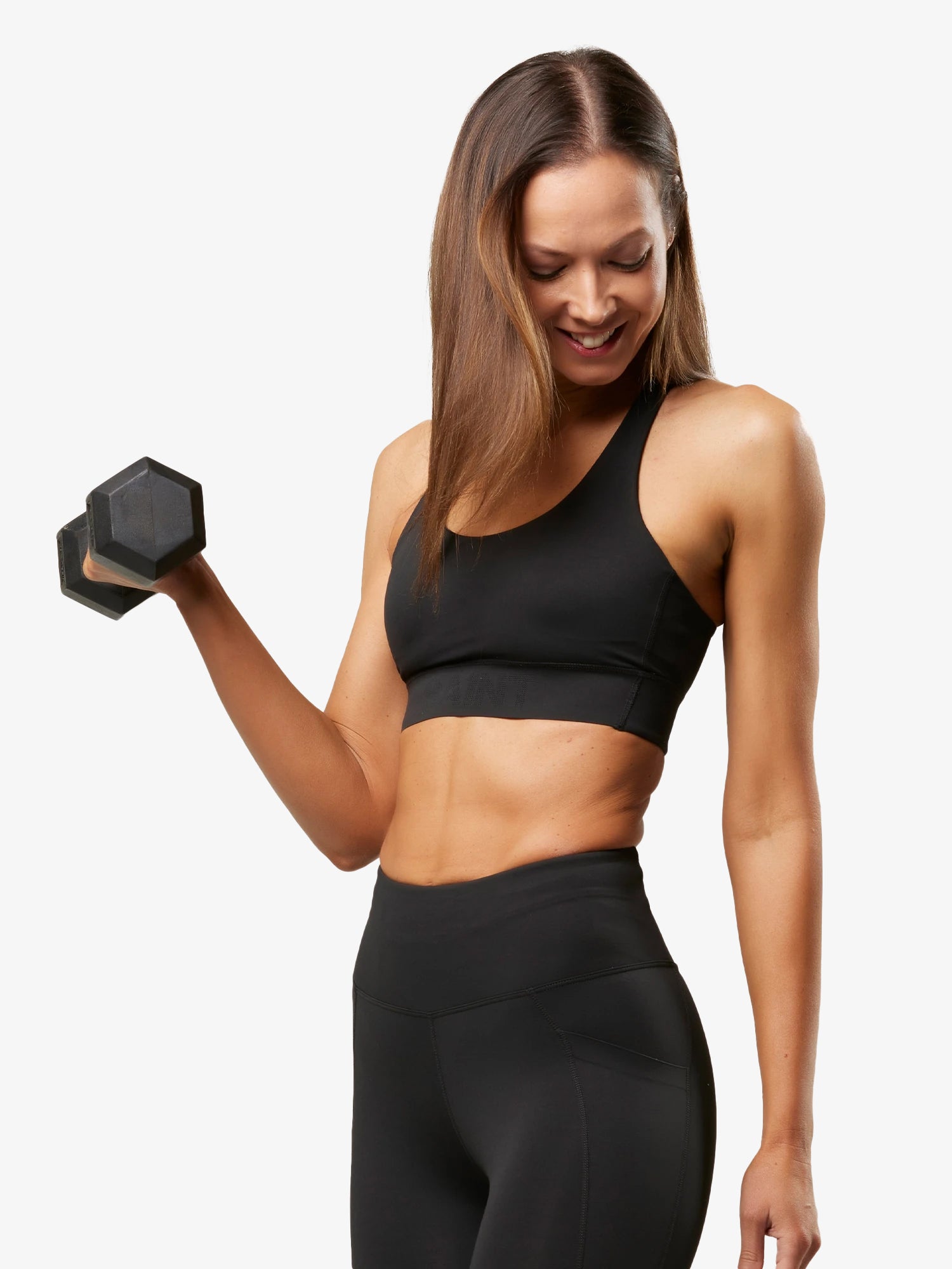 Women's Training Crop Top - Black