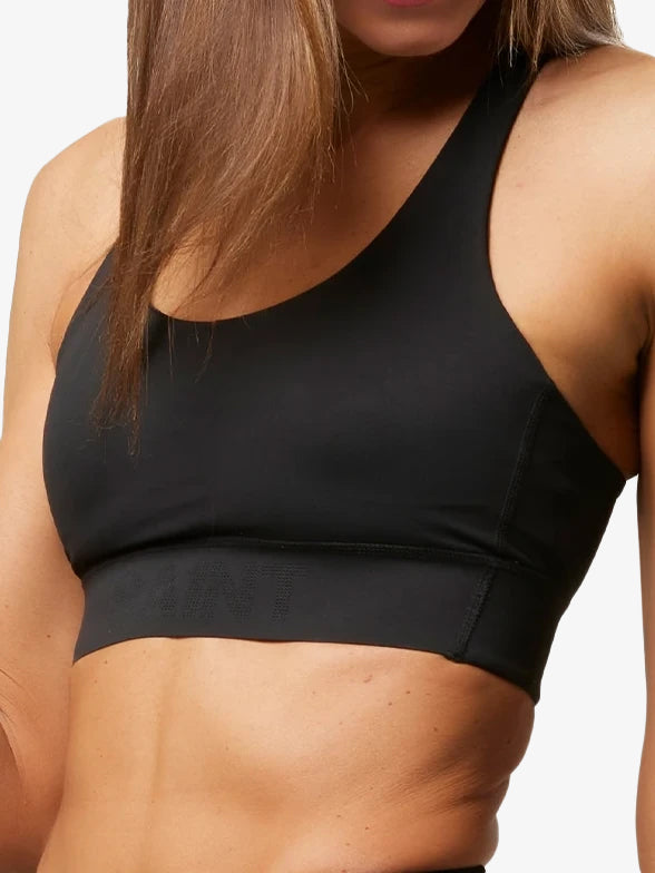 Women's Training Crop Top - Black