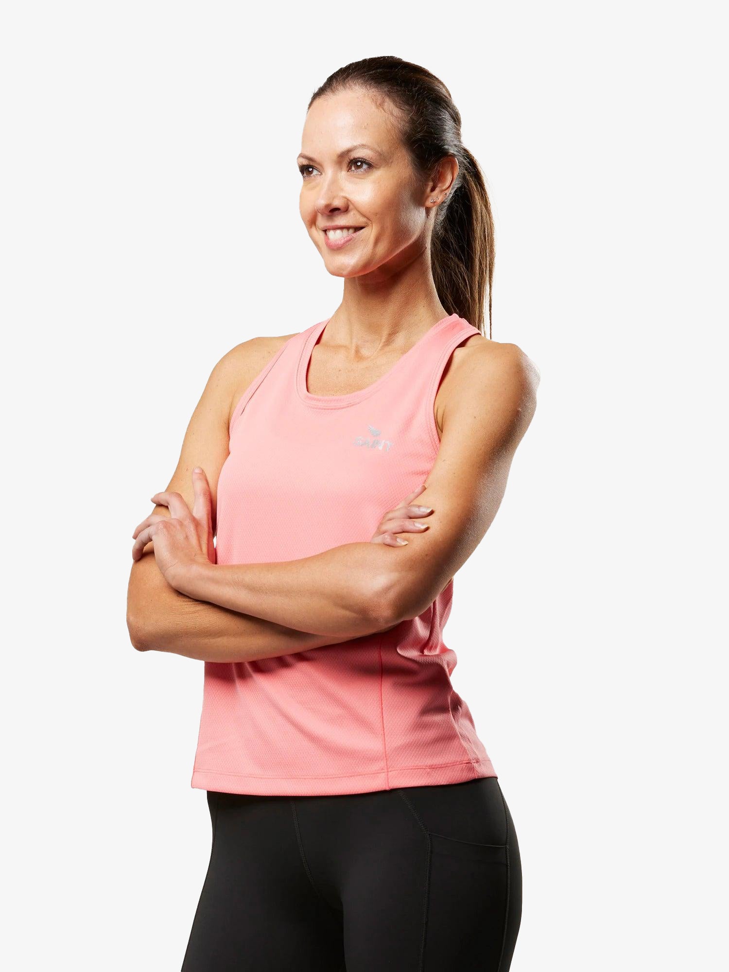 Women's Running Racerback Top - Pink