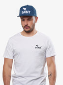 Unisex SA1NT Snapback | Petrol Blue