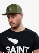 Unisex Wing Trucker | Moss Green