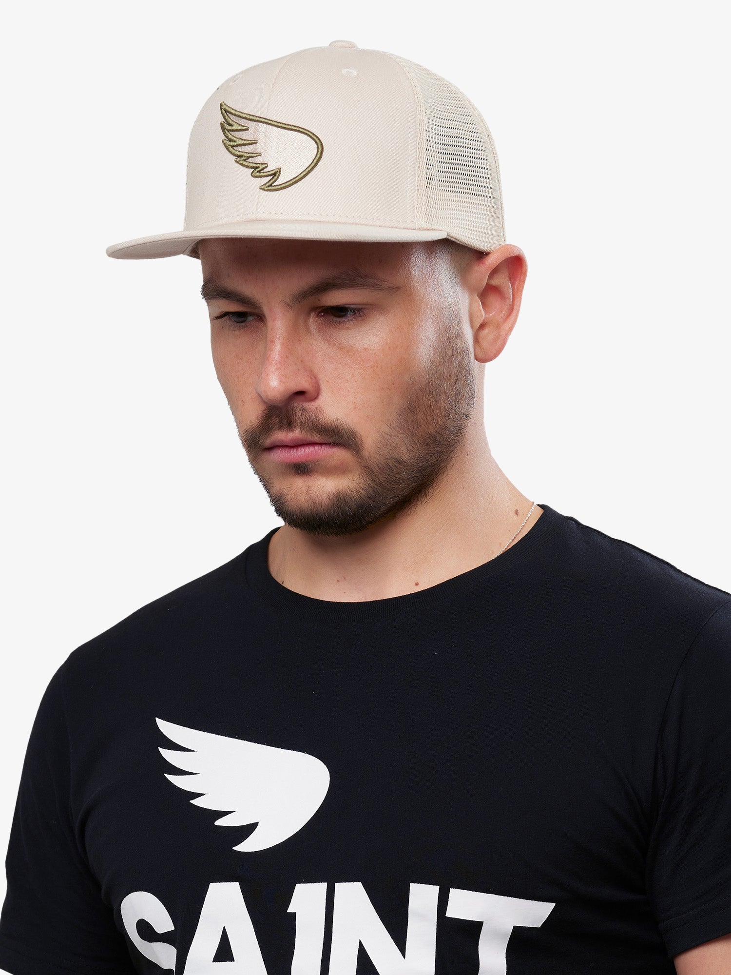 Unisex Wing Trucker - Stone