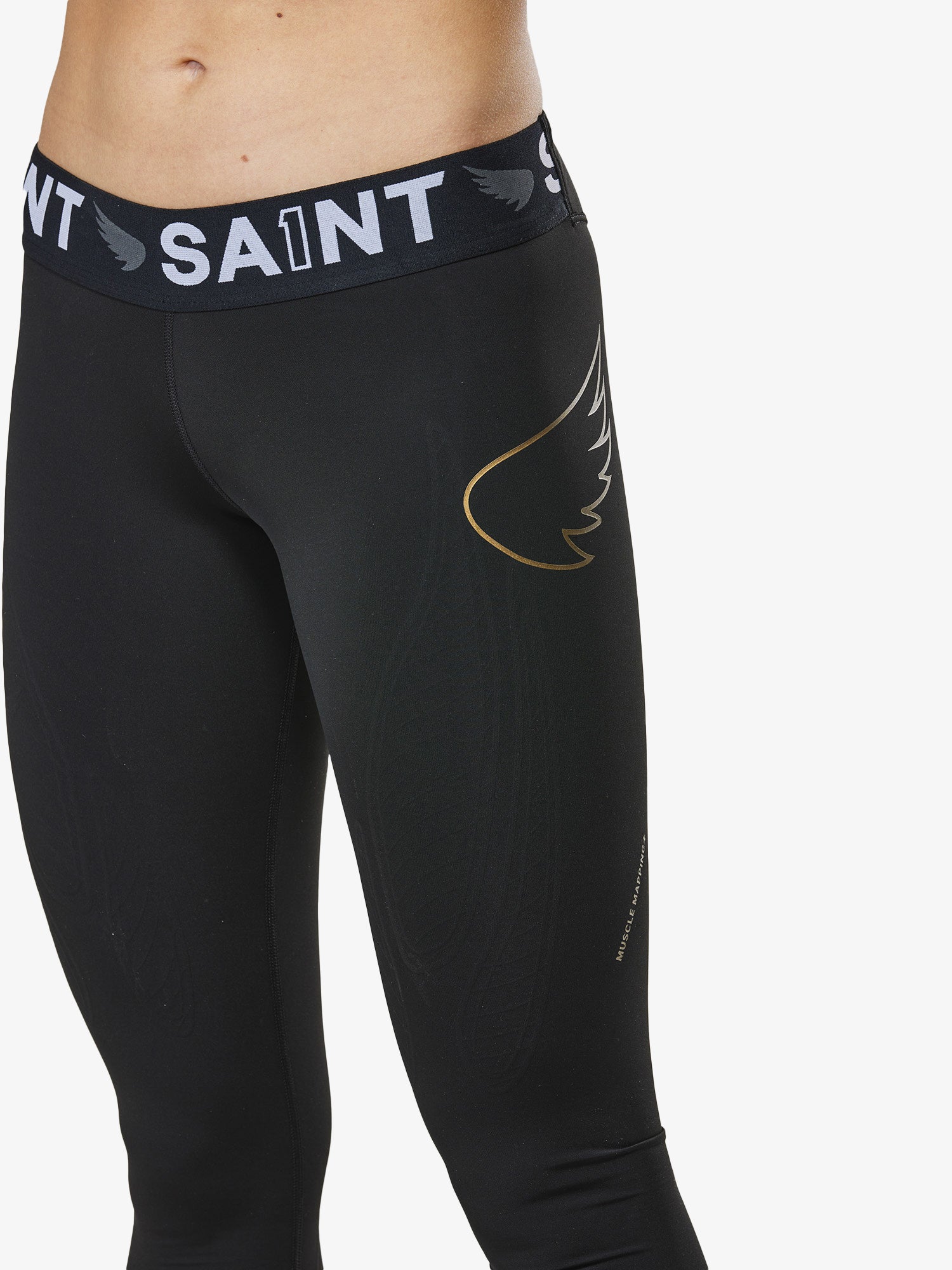 Women's P1 Elite Compression Tights - Low Rise