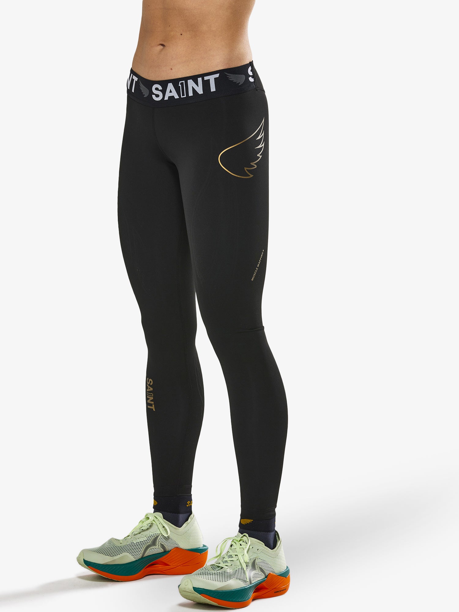 Women's P1 Elite Compression Tights - Low Rise