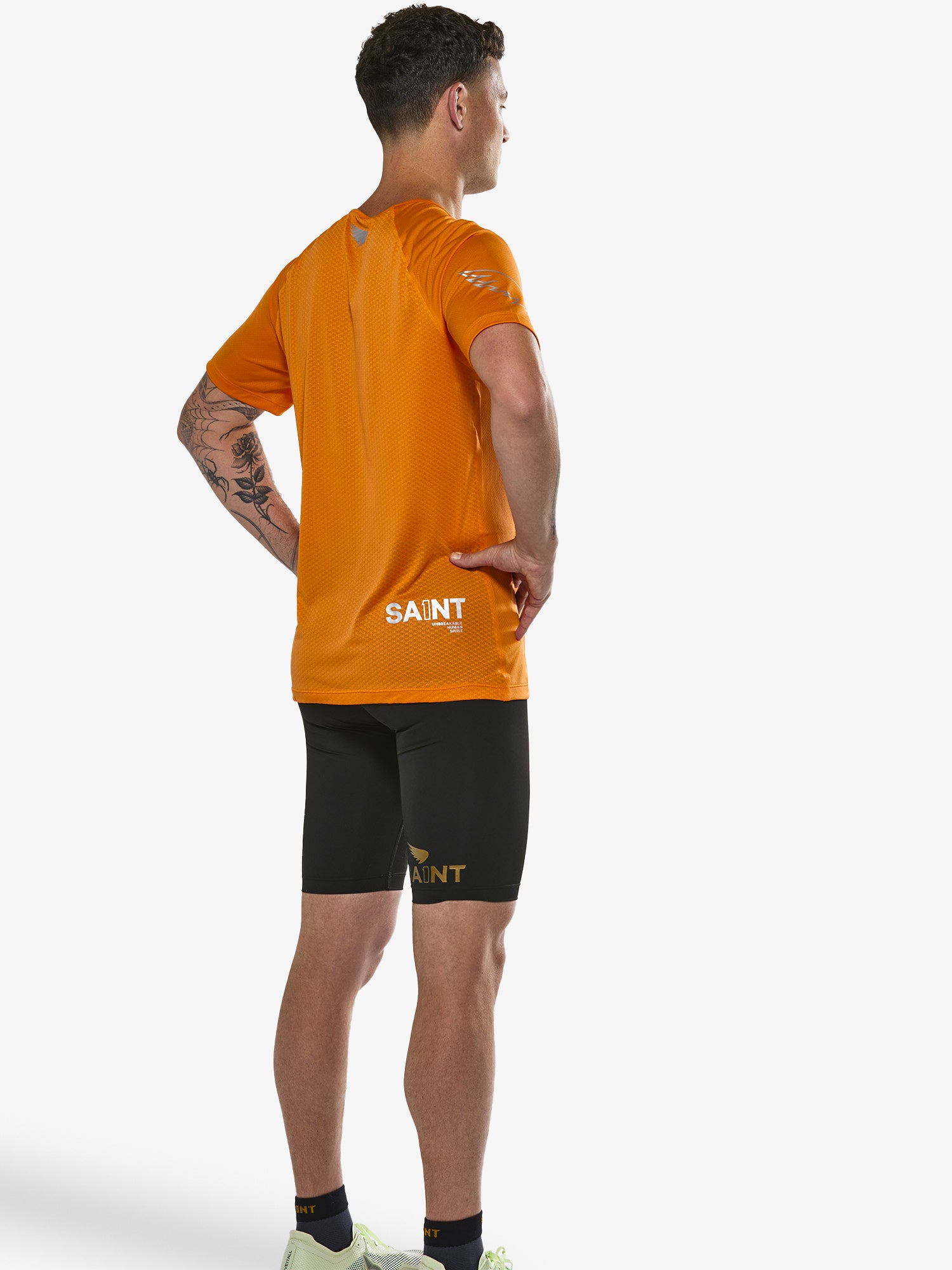 Men's P1 Elite Run Top - Orange