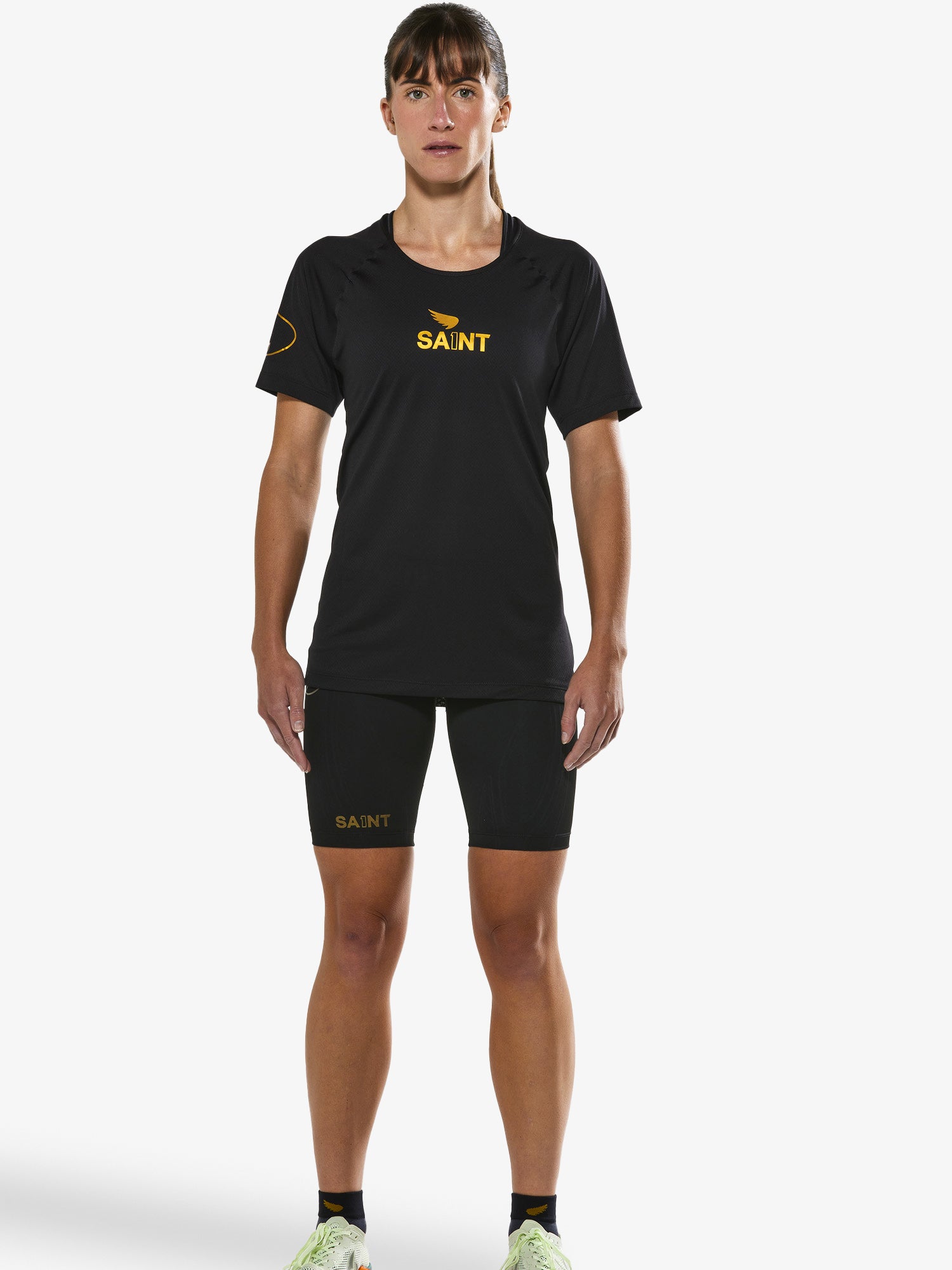 Women's P1 Elite Run Top - Black