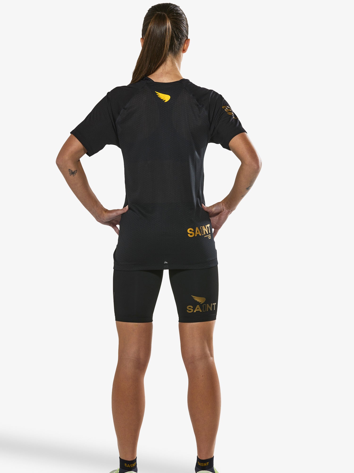 Women's P1 Elite Run Top - Black
