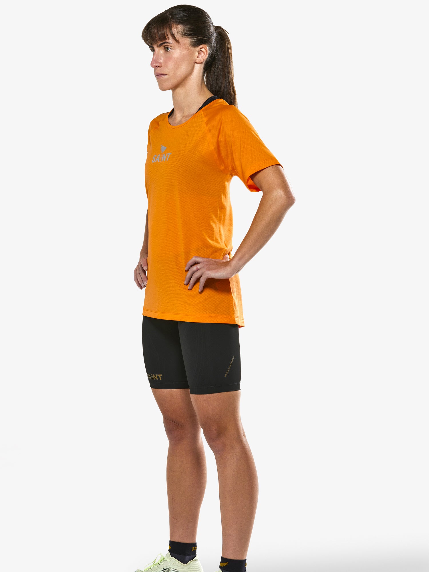 Women's P1 Elite Run Top - Orange