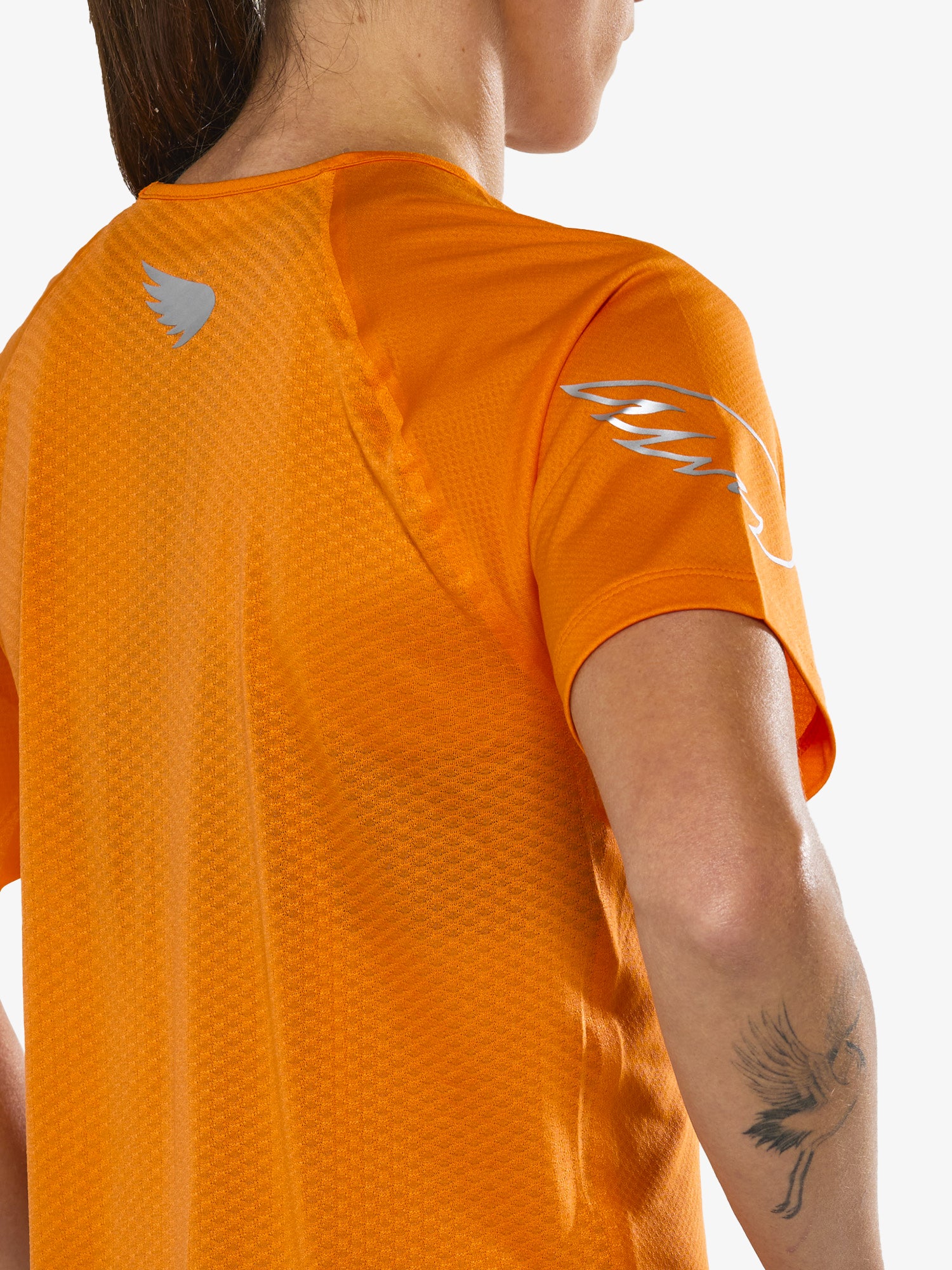 Women's P1 Elite Run Top - Orange