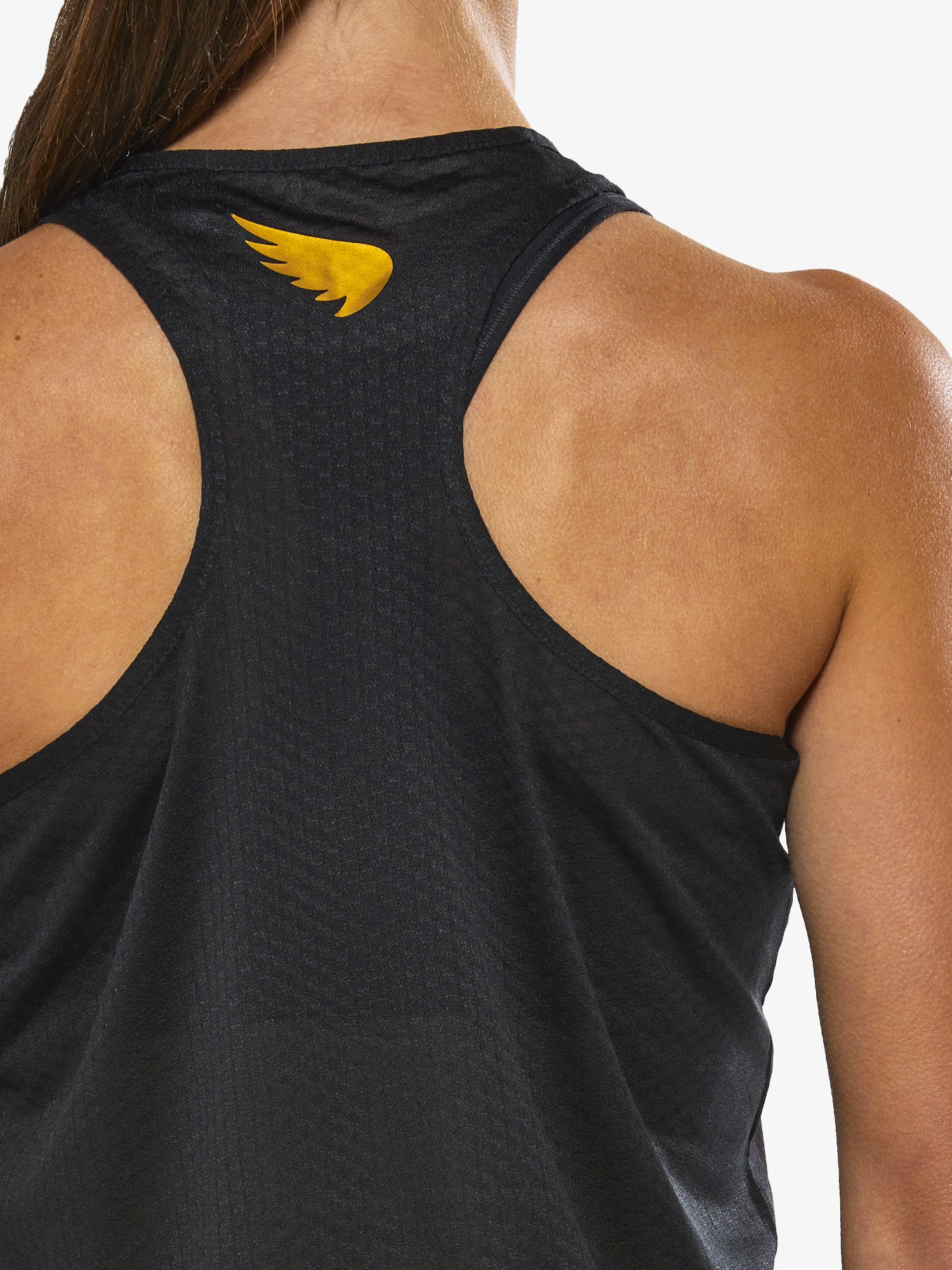 Women's P1 Elite Run Singlet - Black