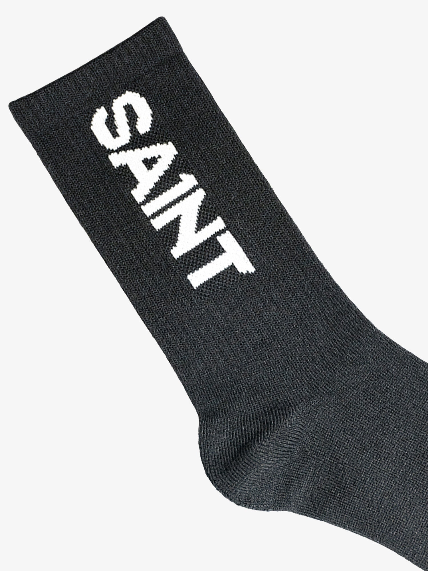 SA1NT Bamboo Crew Socks, 5 Pack - Black