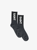 SA1NT Bamboo Crew Socks, 3 Pack | Black