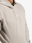 Embroidered Cotton/Tencel Hoodie | Stone