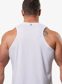 Men's Run Singlet | White
