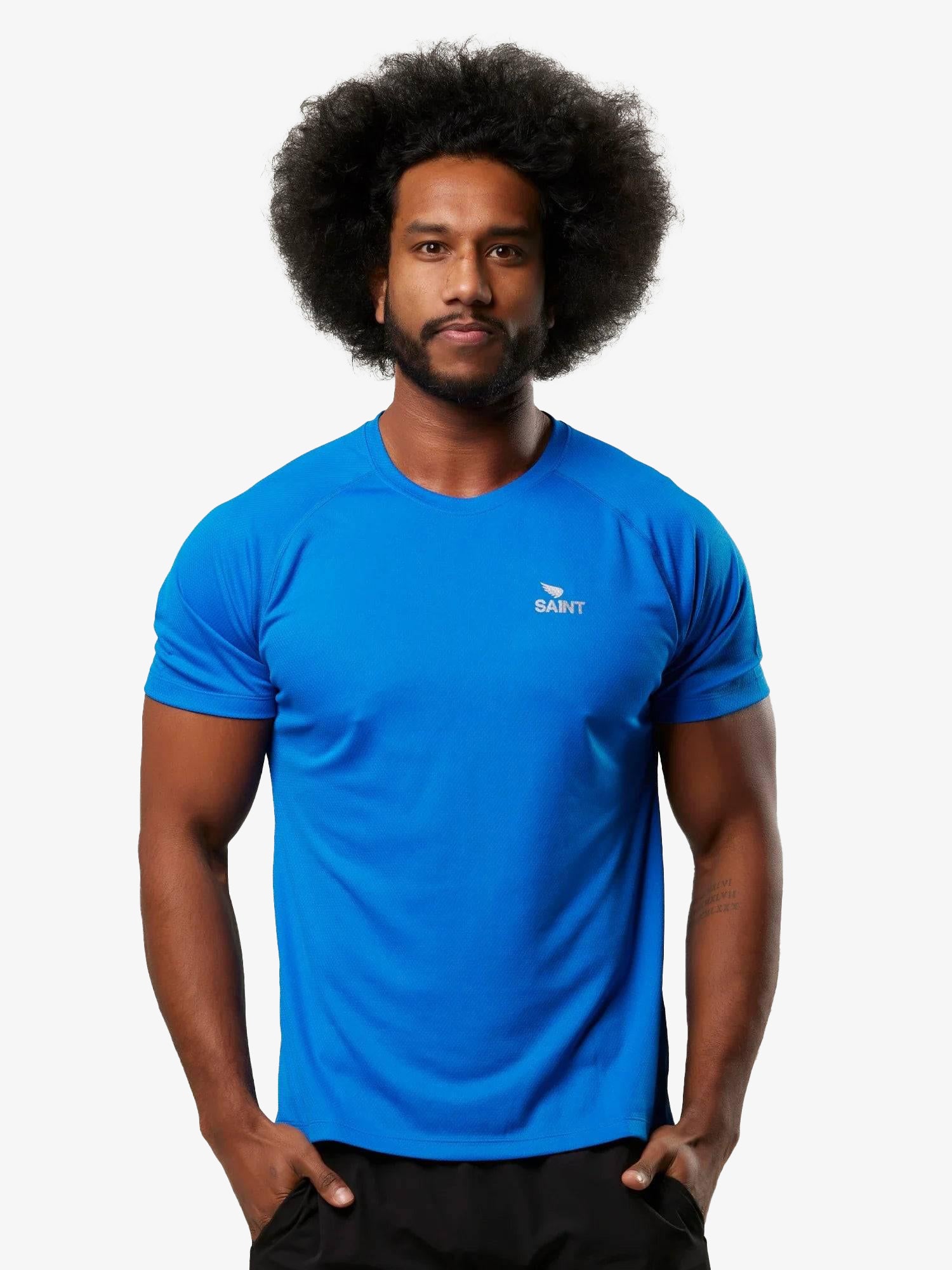 Men's Run T-shirt - Blue