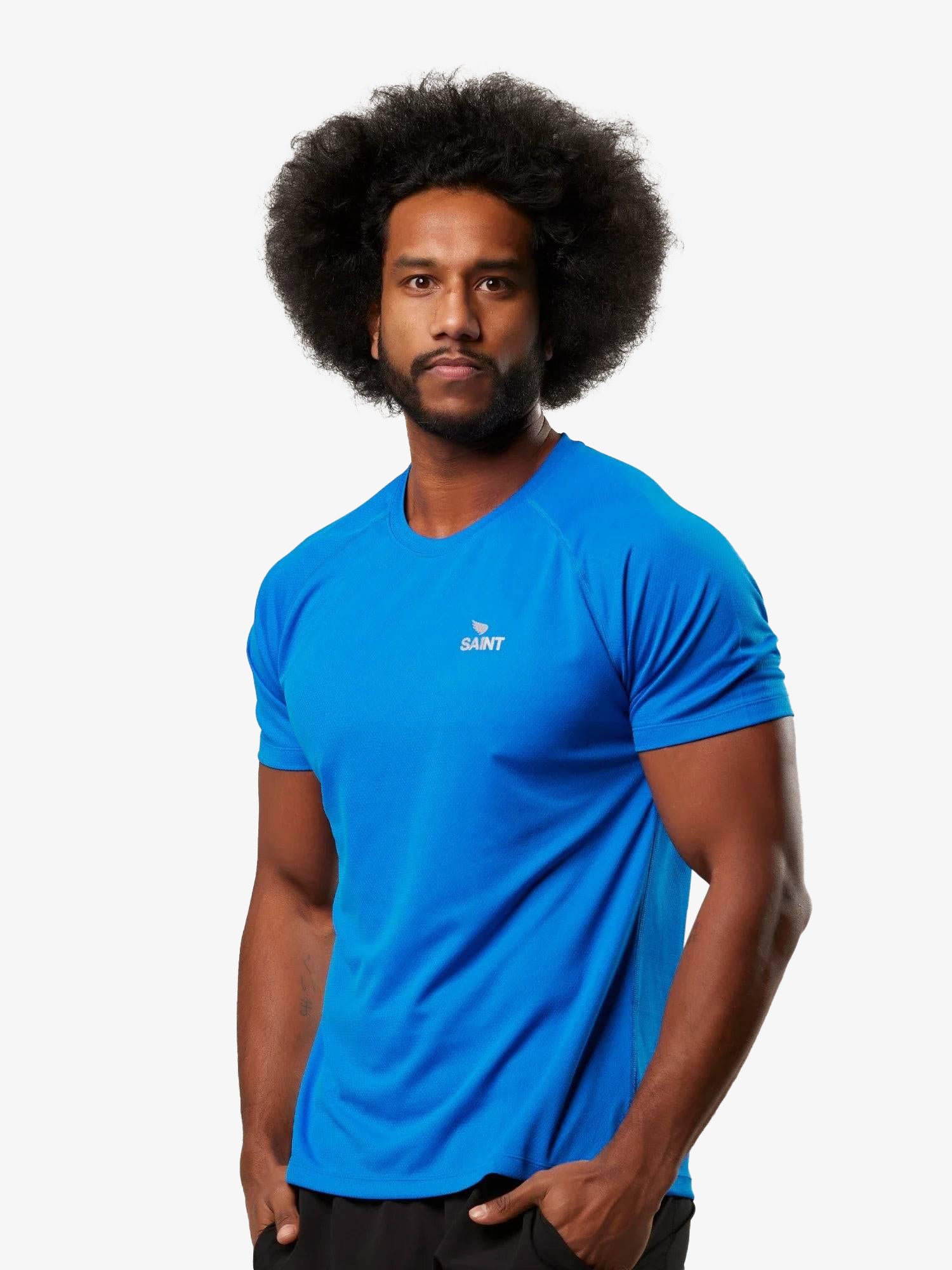 Men's Run T-shirt - Blue