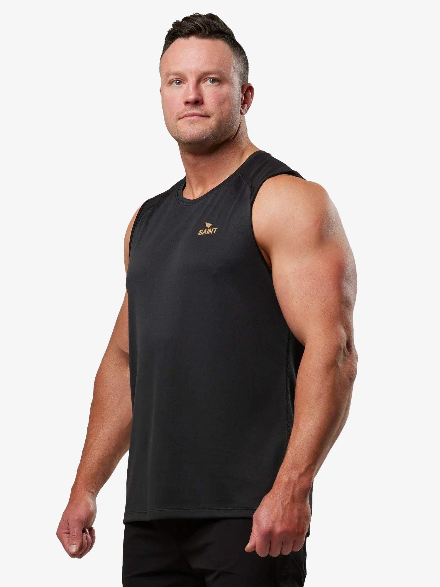 Men's Training Tank - Black