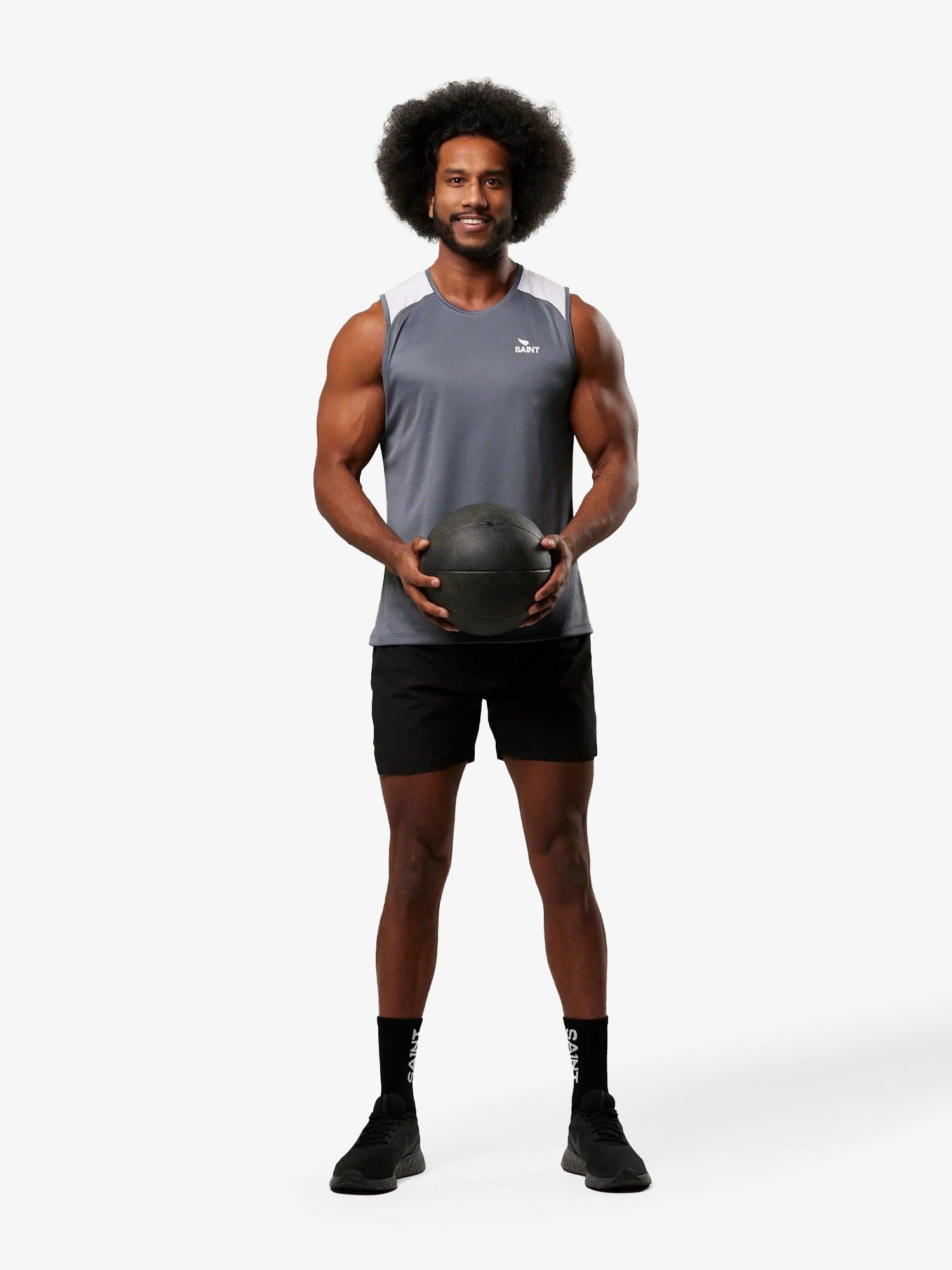 Men's Training Tank - Grey