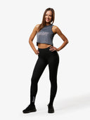 Women's Cropped Training Tank | Grey