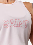 Women's Cropped Training Tank | Pink