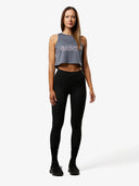 Women's Cropped Training Tank | Grey