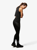 Women's Cropped Training Tank | Black