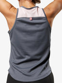 Women's Hi-Neck Training Tank | Grey