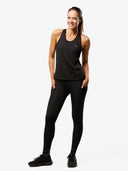 Women's Running Racerback Top | Black
