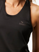 Women's Running Racerback Top | Black