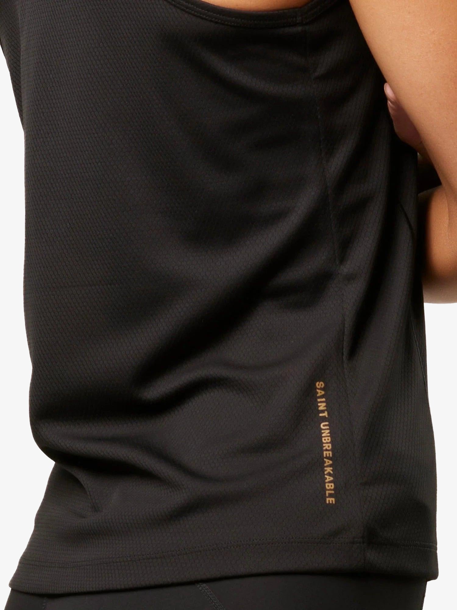 Women's Running Racerback Top - Black