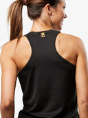 Women's Running Racerback Top | Black