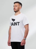SA1NT No. 1 Cotton Tencel Tee | White
