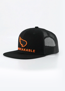SA1NT Unbreakable Wing Trucker | Black/Orange