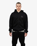 SA1NT Zip Hoodie | Black