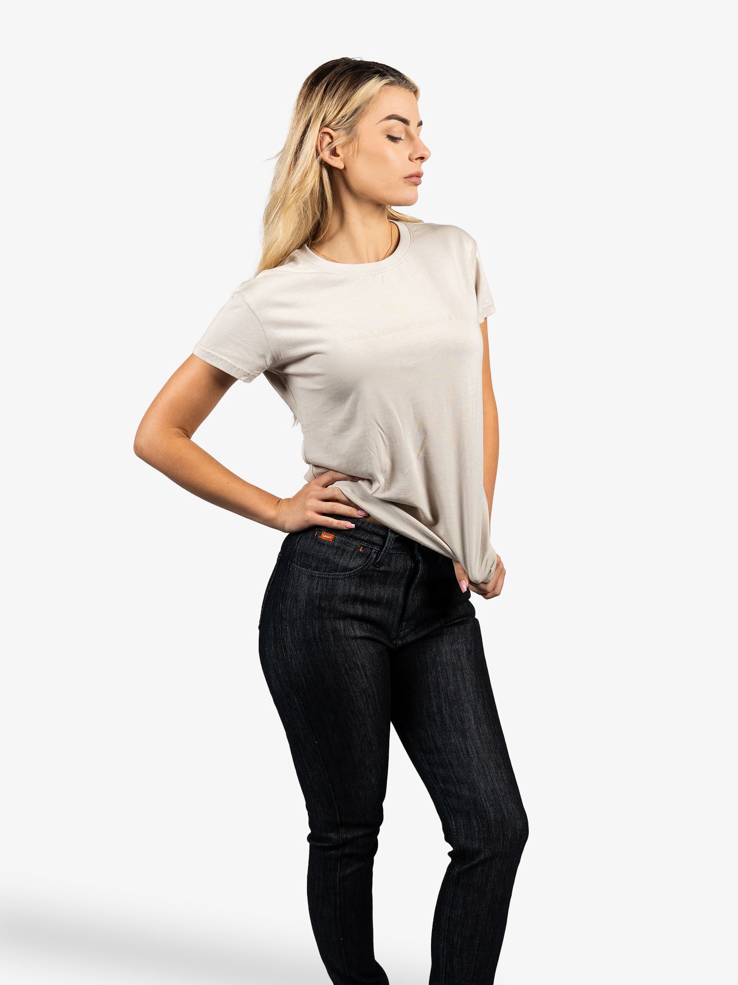 Women&#39;s SA1NT Wing T-Shirt - Stone
