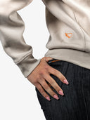 SA1NT Women's Embroidered Crew | Stone