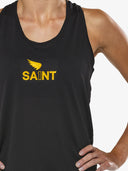 Women's P1 Elite Run Singlet | Black