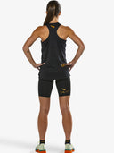 Women's P1 Elite Run Singlet | Black