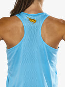 Women's P1 Elite Run Singlet | Light Blue
