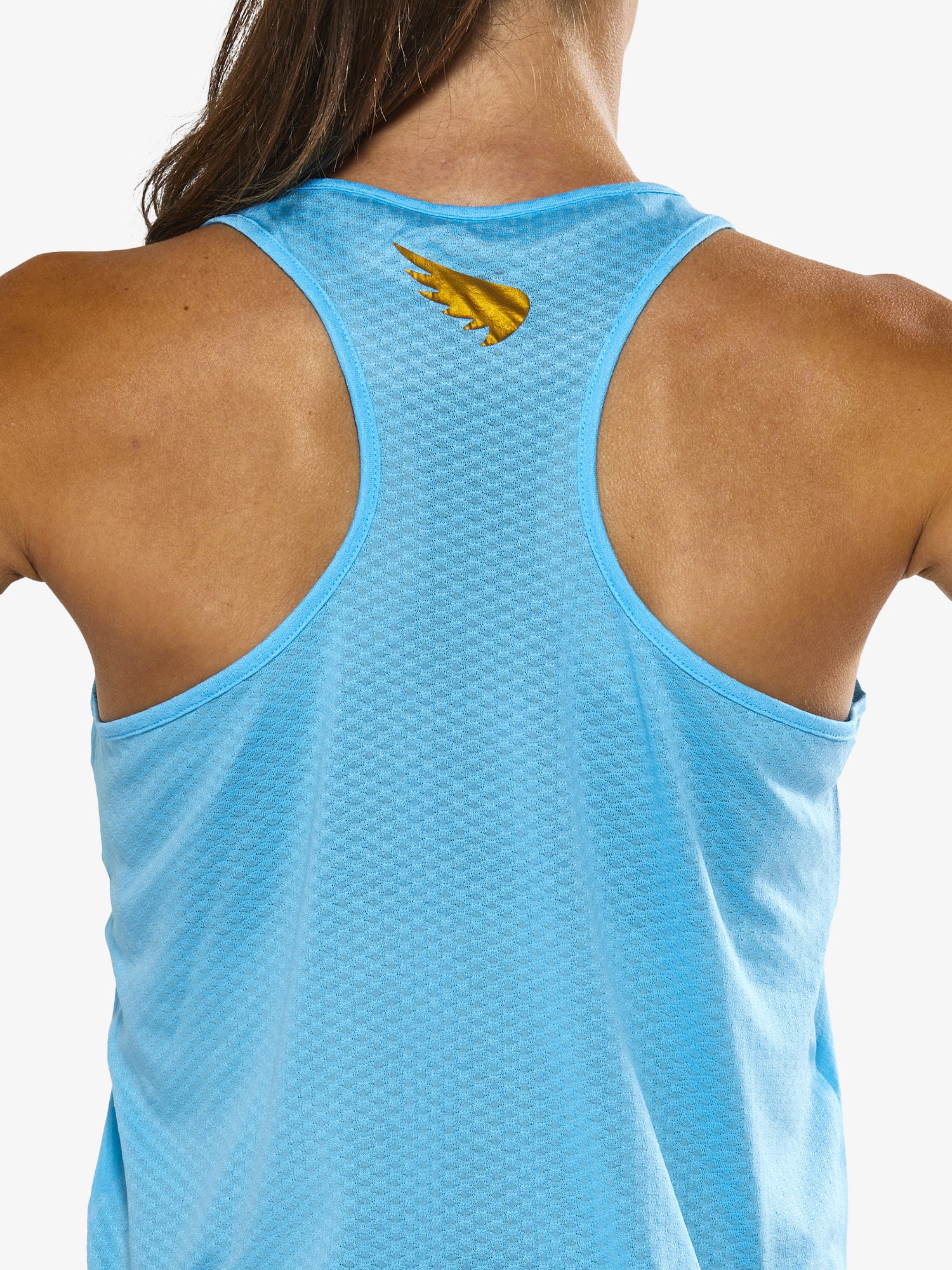 Women&#39;s P1 Elite Run Singlet - Light Blue