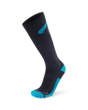 Compression Race Socks | Charocal/Blue