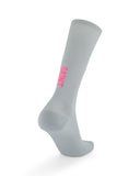 Compression Race Socks | Grey/Pink