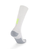 Compression Race Socks | White/Yellow