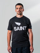 SA1NT No. 1 Cotton Tencel Tee | Black