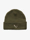 Unisex SA1NT Skull Beanie | Moss Green