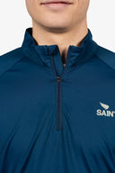 Men's SA1NT 1/4 Zip Thru Top | Navy